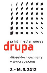 Фотография логотипа Drupa 2012 Приглашение на выставку Drupa 2012
